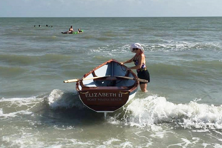 Chaisson Dory in the surf
