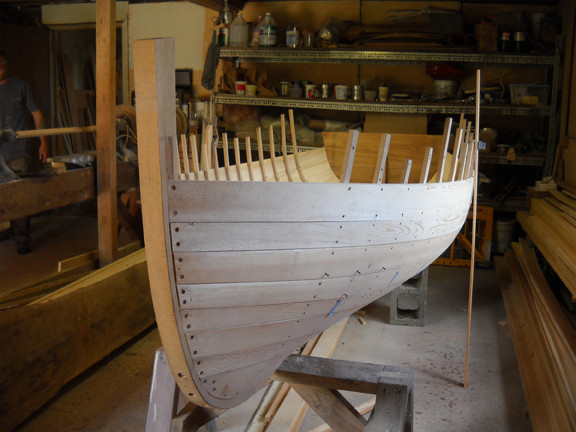 Wooden boat construction